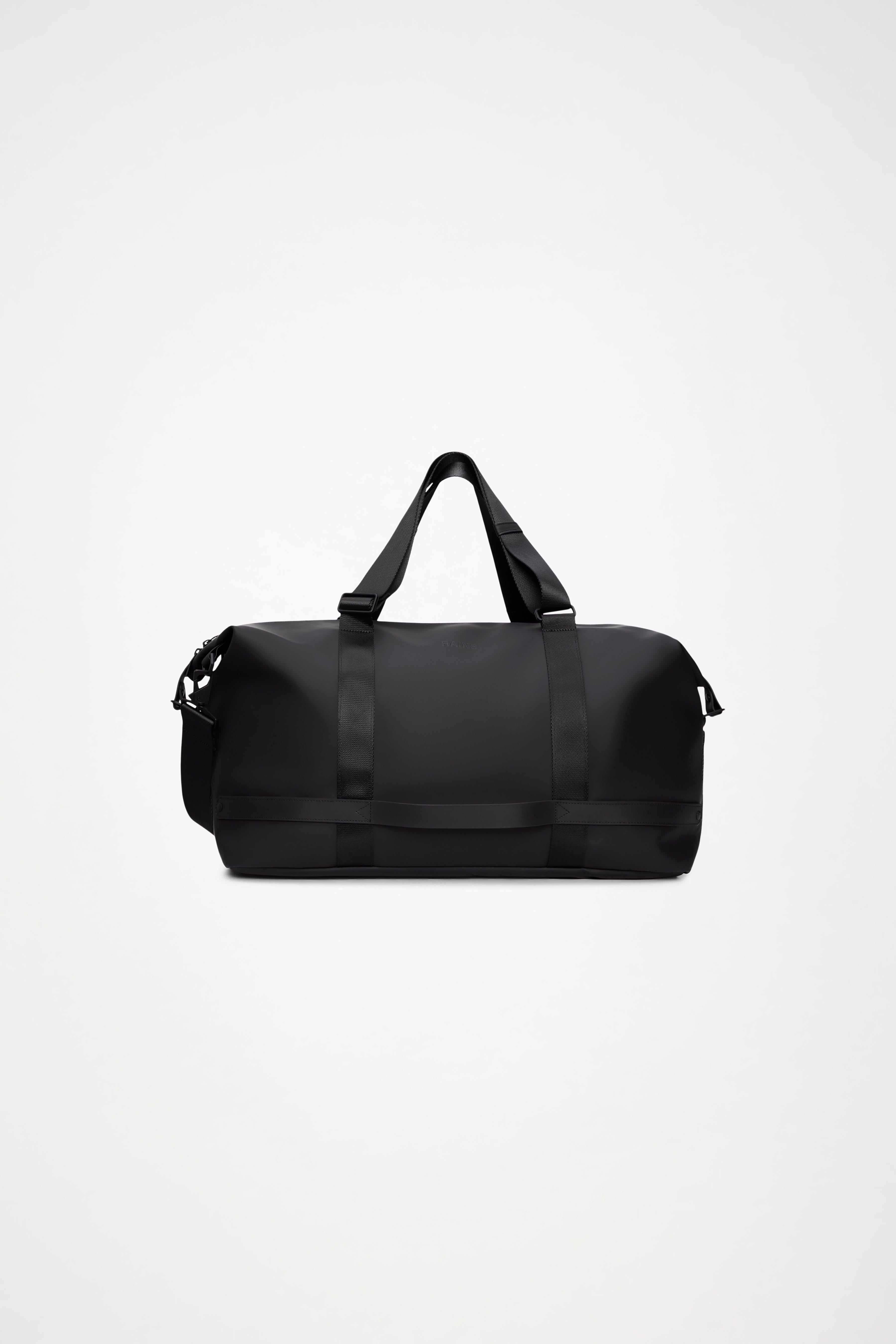 RAINS OTG Weekend Bag Black 33L H28 x D22 x W50 cm Weekender