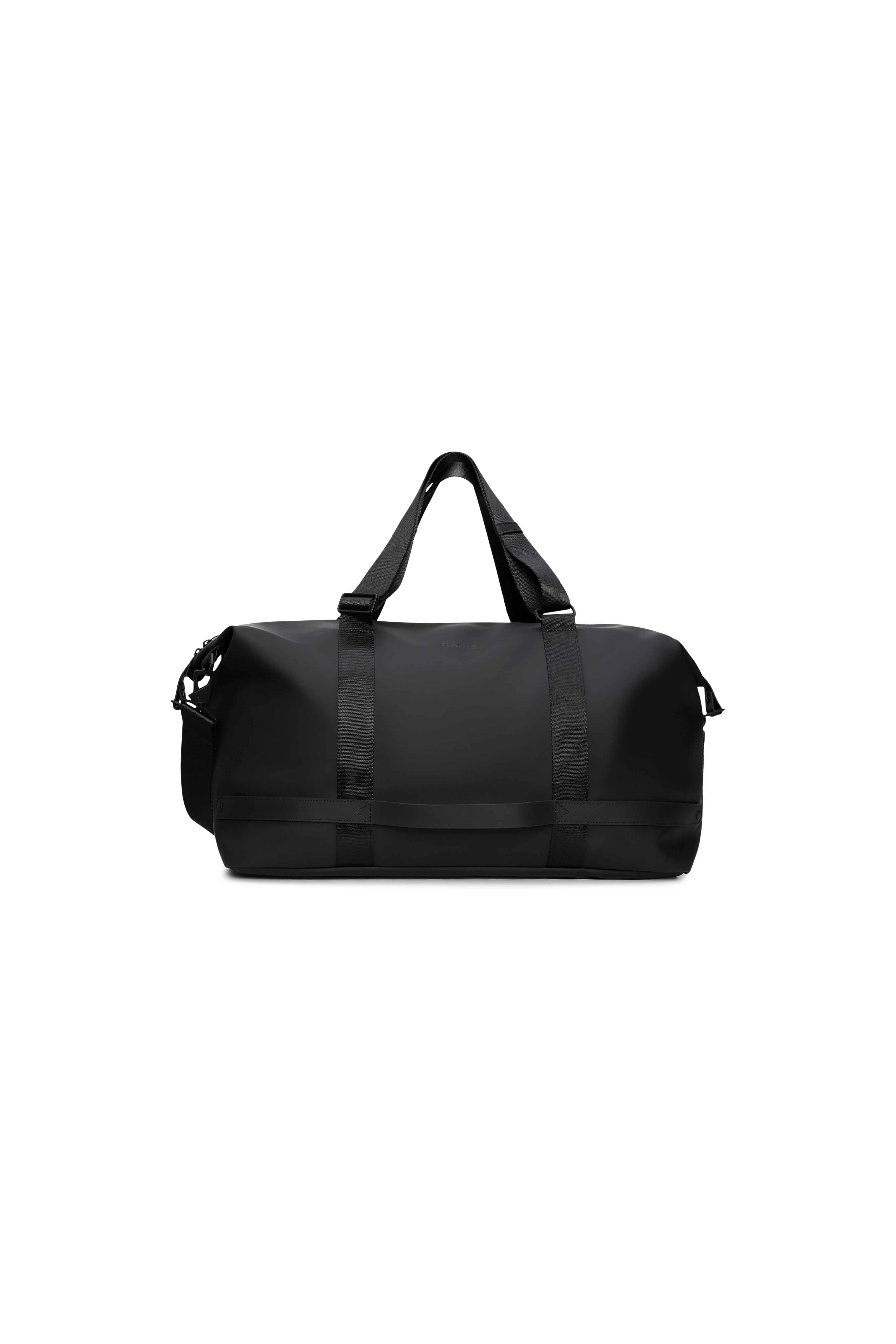 RAINS OTG Weekend Bag Black 33L H28 x D22 x W50 cm Weekender