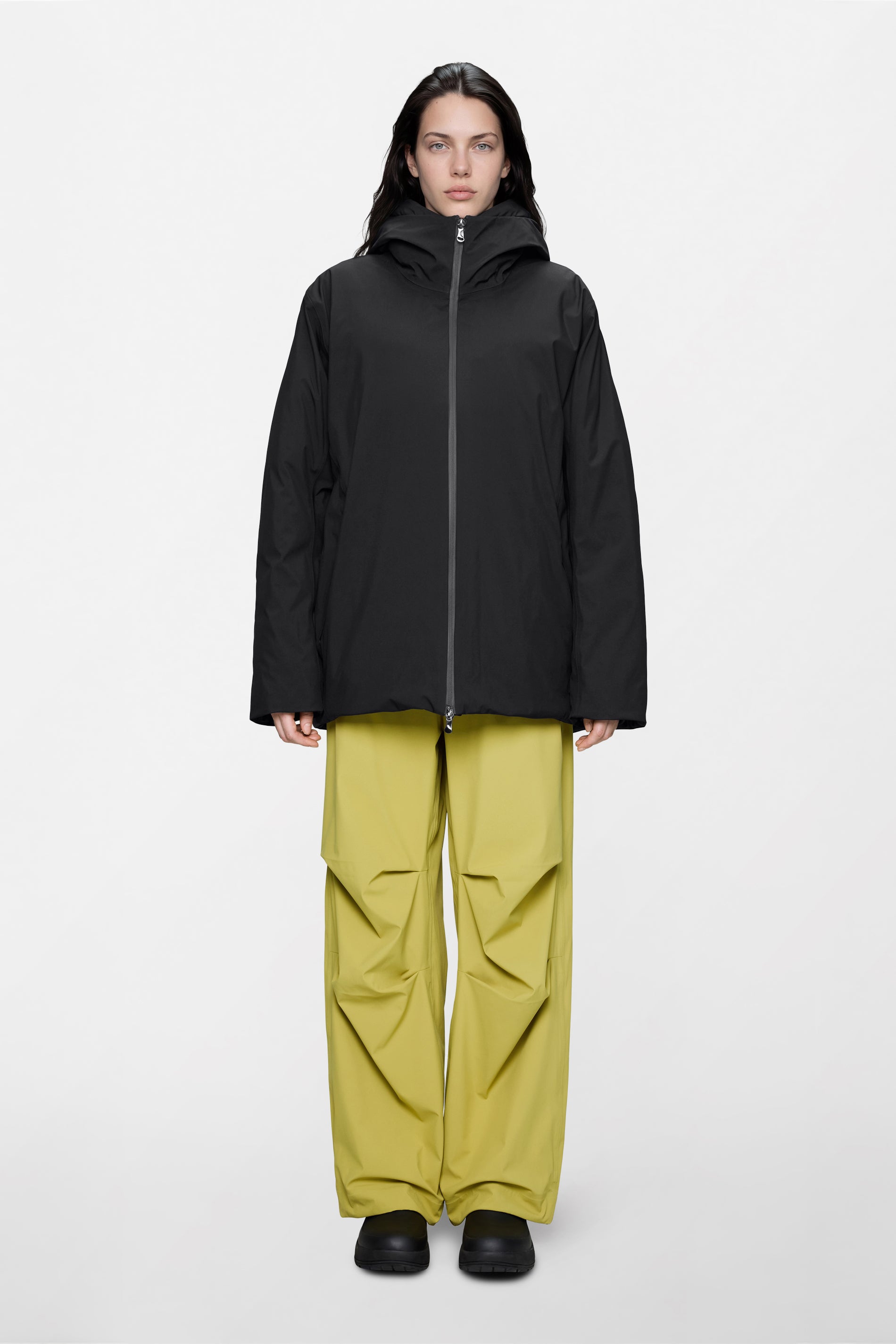 RAINS Sarna Puffer Jacket Black Jacket