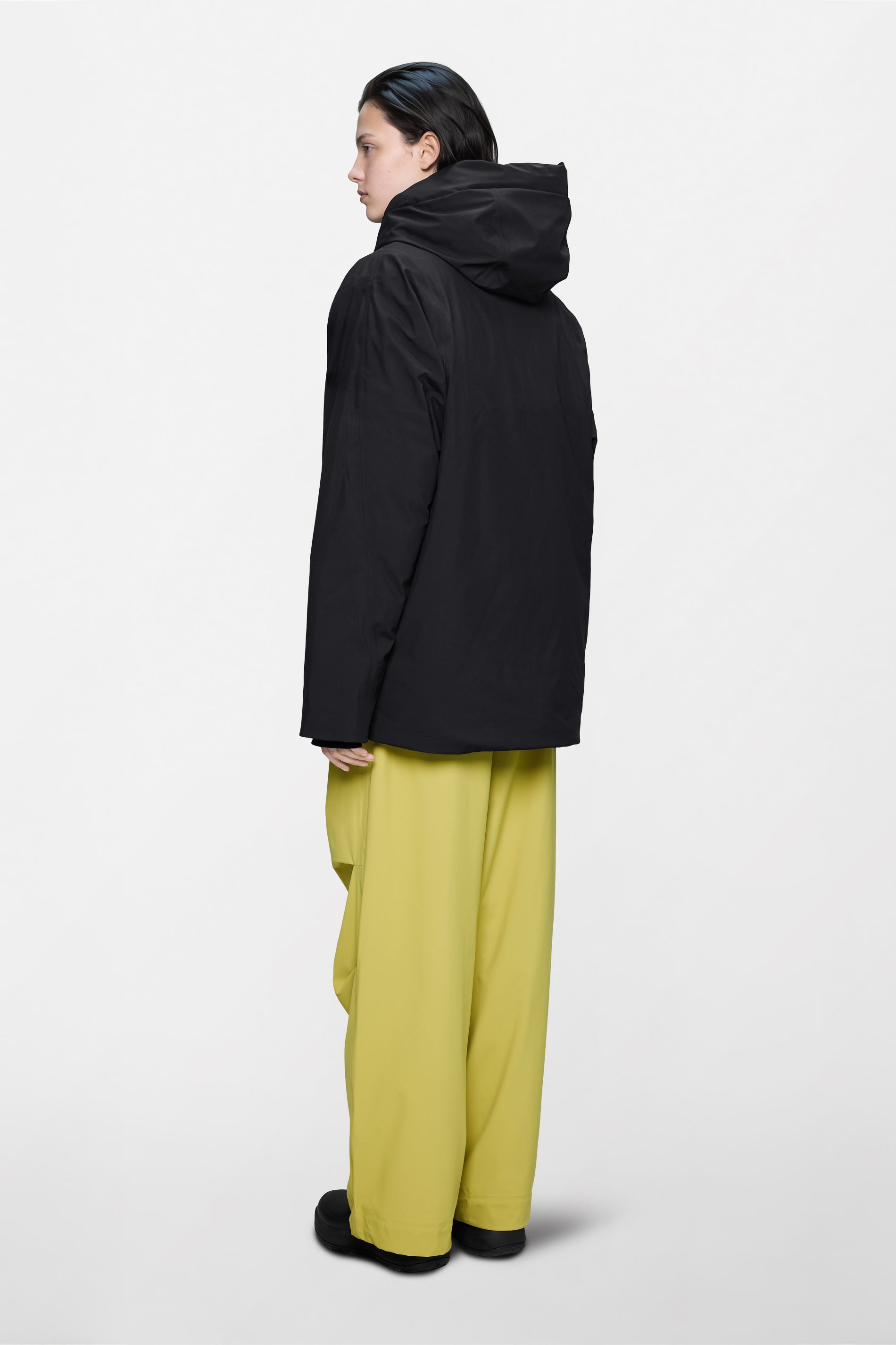 RAINS Sarna Puffer Jacket Black Jacket