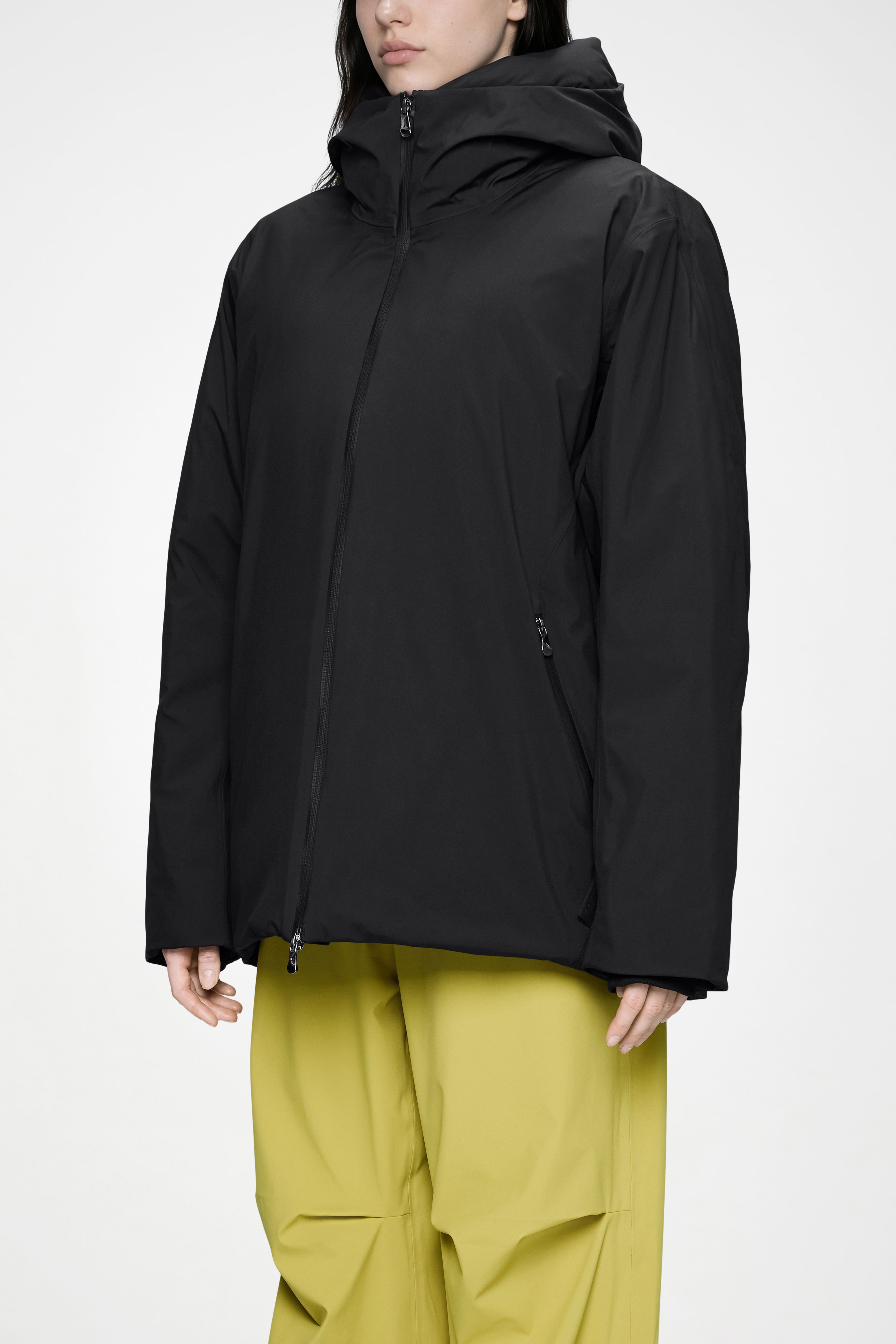 RAINS Sarna Puffer Jacket Black Jacket