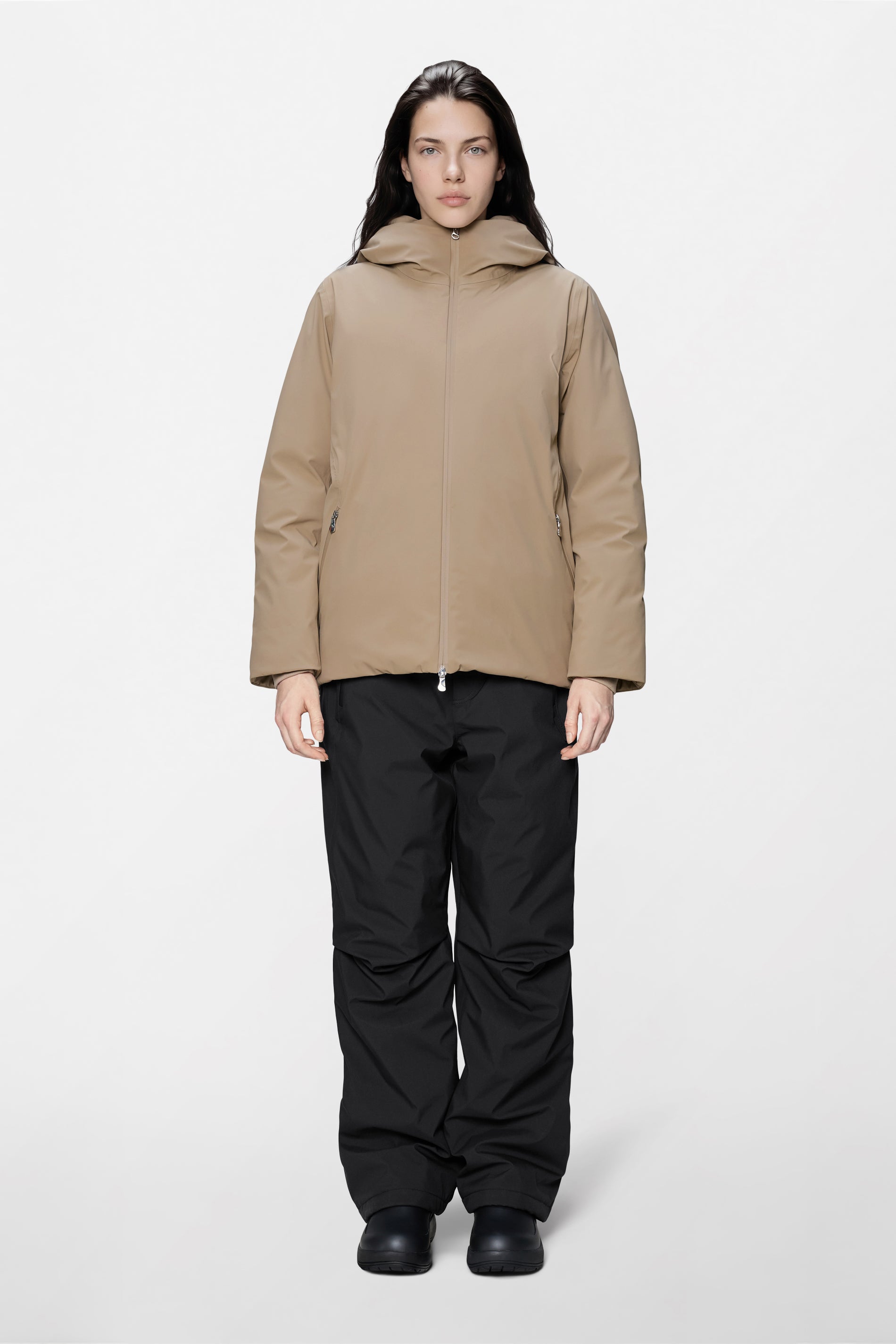 RAINS Sarna Puffer W Jacket Beige Jacket
