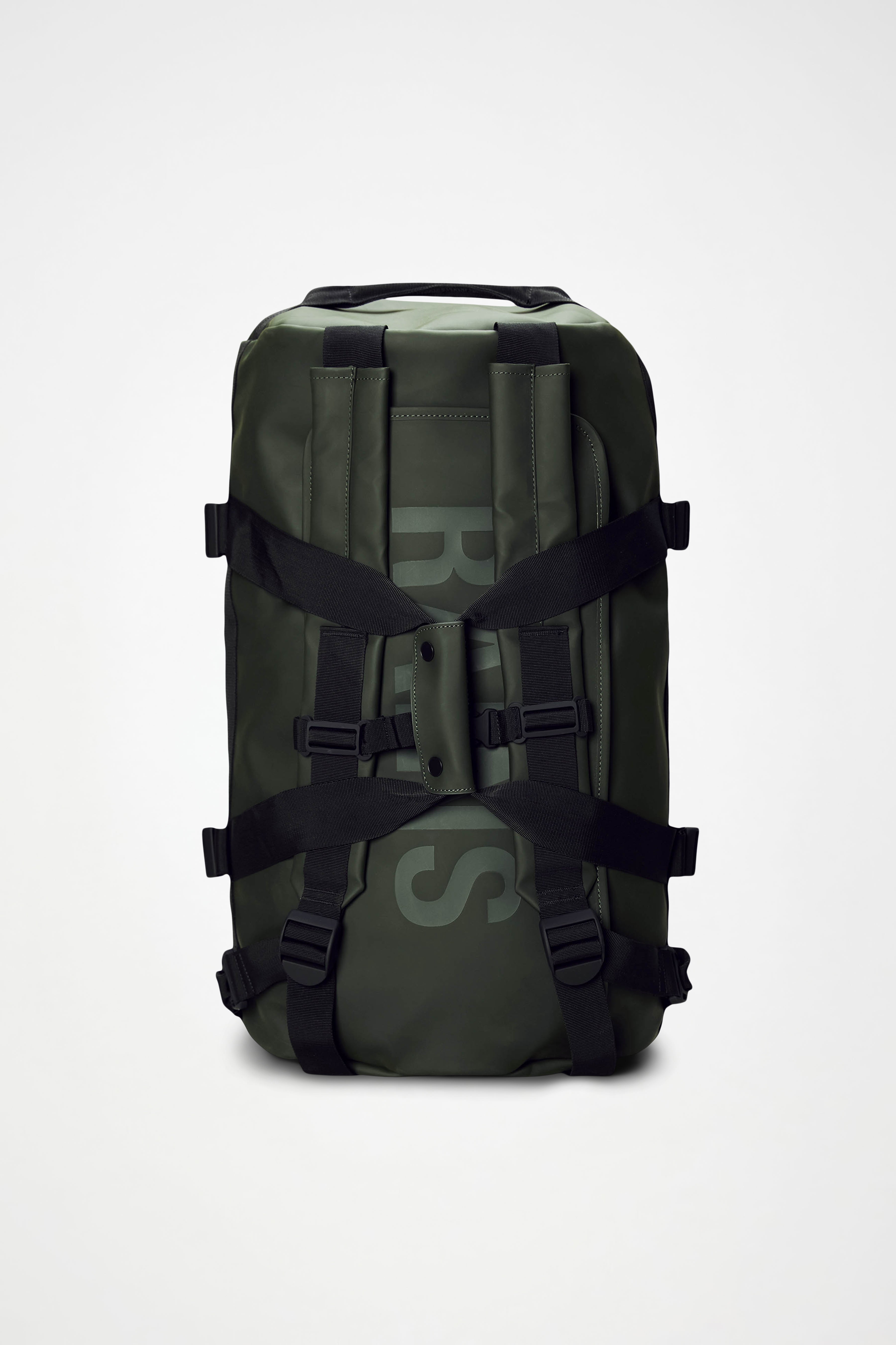 RAINS Texel Duffel Bag Small Green 43L H28 x D28 x W55 cm Duffel